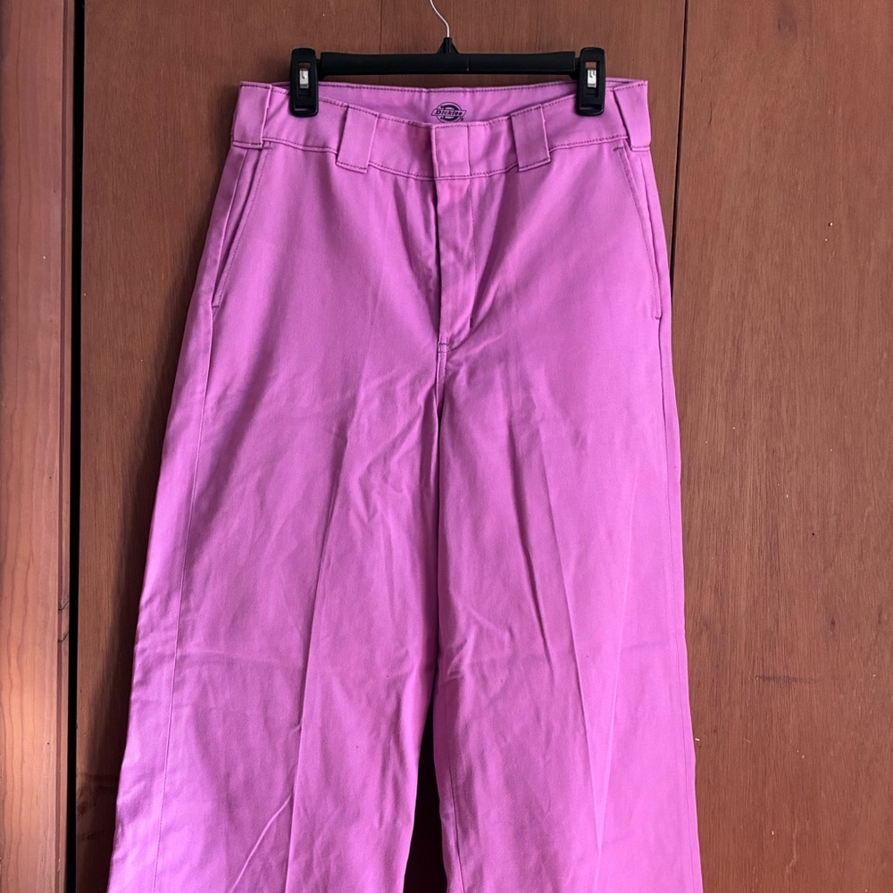 Vibrant Pink Wide-Leg Pants
